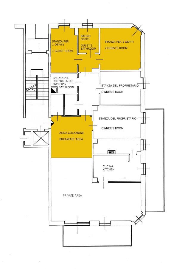 Art & Breakfast Atelier Bed & Breakfast Trieste Eksteriør bilde